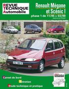 Couverture du livre « RTA 119.1 ; renault, mégane et scénic essence/diesel jusqu'a 99 » de Etai aux éditions Etai