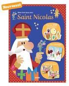 Couverture du livre « Mon livre-jeux avec saint Nicolas » de Mathilde Paris et Audrey Brien aux éditions Auzou