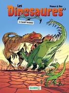 Couverture du livre « Les dinosaures en bande dessinée Tome 2 » de Arnaud Plumeri et Bloz aux éditions Bamboo