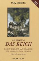 Couverture du livre « La division das reich - de montauban a la normandie » de Philip Vickers aux éditions Lucien Souny