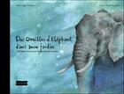 Couverture du livre « Des oreilles d'éléphant dans mon jardin ; bestiaire botanique des plantes tropicales » de Veronique Cauchy et Izumi Mattei-Cazalis aux éditions A2mimo