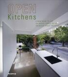 Couverture du livre « Open kitchens ; un nouvel espace de vie » de  aux éditions Mao-mao