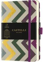 Couverture du livre « Carnet oro poche ligne frets » de Castelli aux éditions Castelli Milano