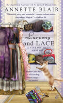 Couverture du livre « Larceny and Lace » de Blair Annette aux éditions Penguin Group Us