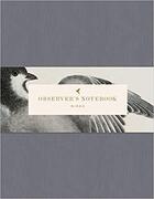 Couverture du livre « Observer's notebook: birds » de Princeton Architectu aux éditions Princeton Architectural