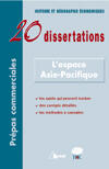 Couverture du livre « L'espace asie-pacifique - 20 dissertations » de Louat aux éditions Breal