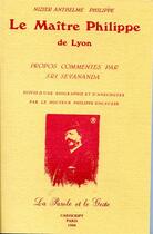 Couverture du livre « Le maître Philippe de Lyon » de Sri Sevananda aux éditions Cariscript