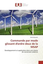 Couverture du livre « Commande par mode glissant d'ordre deux de la msap » de Bouzaini Karim aux éditions Editions Universitaires Europeennes