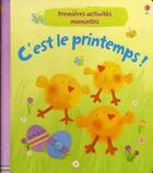 Couverture du livre « C'est le printemps ! » de Allman/Lovell aux éditions Usborne