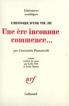 Couverture du livre « L'histoire d'une vie - vol03 » de Paoustovski C. aux éditions Gallimard