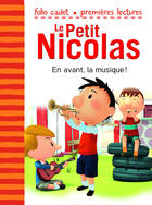 Couverture du livre « Le petit Nicolas Tome 22 : en avant, la musique ! » de Emmanuelle Lepetit aux éditions Gallimard Jeunesse