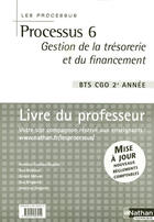 Couverture du livre « BTS CGO 2e année ; gestion de la tresorerie et du financement ; livre du professeur » de Couleau-Dupont aux éditions Nathan