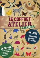 Couverture du livre « Le coffret atelier tampons » de Emmanuelle Tchoukriel et Viriginie Aladjidi aux éditions Albin Michel