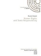 Couverture du livre « Human rights and state responsibility » de Nasser Zammit aux éditions Connaissances Et Savoirs