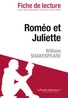 Couverture du livre « Roméo et Juliette de William Shakespeare » de Melanie Kuta et Johanna Biehler aux éditions Lepetitlitteraire.fr