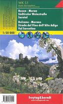 Couverture du livre « Bozen-meran-sarntal » de  aux éditions Freytag Und Berndt