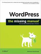 Couverture du livre « WordPress: The Missing Manual » de Macdonald Matthew aux éditions O'reilly Media
