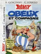 Couverture du livre « Astérix t.23 ; Obélix et compagnie » de Rene Goscinny et Albert Uderzo aux éditions Hachette