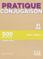 Couverture du livre « FLE ; conjugaison ; niveau A1/A2 (édition 2020) » de  aux éditions Cle International
