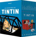 Couverture du livre « Les aventures de Tintin : coffret Intégrale Tomes 1 à 24 » de Herge aux éditions Casterman