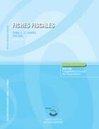 Couverture du livre « Fiches fiscales t.1 ; TVA/BIC ; 1ère année BTS comptabilité et gestion des organisations ; pochette (4e édition) » de Agnes Lieutier aux éditions Corroy