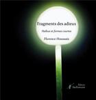 Couverture du livre « Fragments des adieux » de Florence Houssais aux éditions Stellamaris