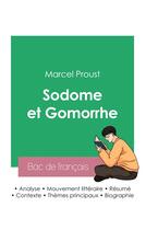 Couverture du livre « Réussir son Bac de français 2023 : Analyse de Sodome et Gomorrhe de Marcel Proust » de Marcel Proust aux éditions Bac De Francais