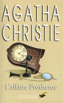 Couverture du livre « L'affaire Protheroe » de Agatha Christie aux éditions Editions Du Masque