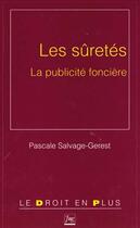 Couverture du livre « Les Suretes La Publicite Fonciere » de Salvage Gerest aux éditions Pu De Grenoble