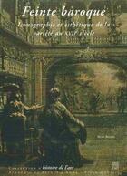 Couverture du livre « Feinte baroque ; iconographie et esthétique de la variété au XVII siècle » de  aux éditions Somogy