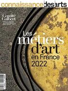 Couverture du livre « Les metiers d'art en france 2022 » de  aux éditions Connaissance Des Arts