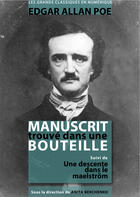 Couverture du livre « Manuscrit trouvé dans une bouteille ; une descente dans le maelström » de Edgar Allan Poe aux éditions Numeriklivres
