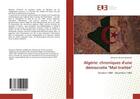 Couverture du livre « Algerie: chroniques d'une democratie 