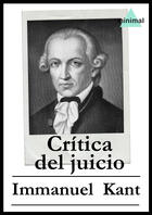 Couverture du livre « Crítica del juicio » de Immanuel Kant aux éditions Editorial Minimal