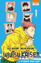 Couverture du livre « Jujutsu Kaisen Tome 1 : été flamboyant, automne résurgent » de Gege Akutami aux éditions Ki-oon