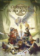 Couverture du livre « L'héritier du roi Arthur Tome 2 » de Lou Ardan et Bertrand Crapez et Cedric Clerdent aux éditions A Contresens