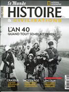 Couverture du livre « Histoire & civilisations n 61 l'an 40 quand tout semblait perdu - mai 2020 » de  aux éditions Malesherbes