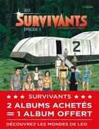 Couverture du livre « Survivants ; anomalies quantiques ; t.1 à t.3 » de Leo aux éditions Dargaud