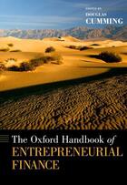 Couverture du livre « The Oxford Handbook of Entrepreneurial Finance » de Douglas Cumming aux éditions Oxford University Press Usa