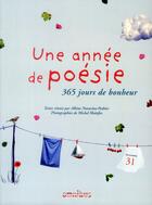 Couverture du livre « Une année de poésie ; 365 jours de bonheur » de Albine Novarino aux éditions Omnibus