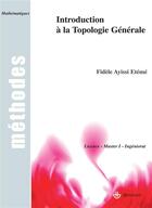 Couverture du livre « Introduction à la topologie générale » de Eteme-F aux éditions Hermann