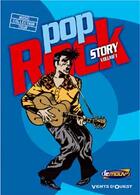 Couverture du livre « Pop rock story t.1 » de Hugues Micol et Korkydu et Marion Doussot aux éditions Vents D'ouest