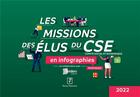 Couverture du livre « Les missions des élus du CSE en infographies pratiques (édition 2022) » de Collectif Groupe Revue Fiduciaire aux éditions Revue Fiduciaire