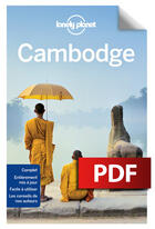 Couverture du livre « Cambodge (9e édition) » de Nick Ray aux éditions Lonely Planet France