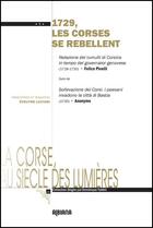Couverture du livre « 1729 les Corses se rebellent » de Dominique Taddei aux éditions Albiana
