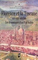 Couverture du livre « FLORENCE ET LA TOSCANE » de Pur aux éditions Pu De Rennes