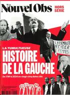 Couverture du livre « Le Nouvel Obs HS n°118 : La tumultueuse Histoire de la Gauche - Novembre 2024 » de L'Obs aux éditions L'obs Hors-serie