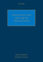 Couverture du livre « Insurance and the Law of Obligations » de Steele Jenny aux éditions Oup Oxford