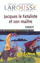 Couverture du livre « Jacques le fataliste » de Denis Diderot aux éditions Larousse