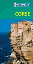 Couverture du livre « Le guide vert ; Corse » de Collectif Michelin aux éditions Michelin